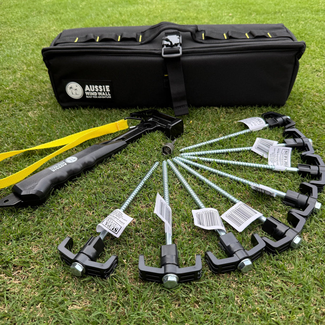 Hard Ground Peg Bundle - Aussie Wind Wall